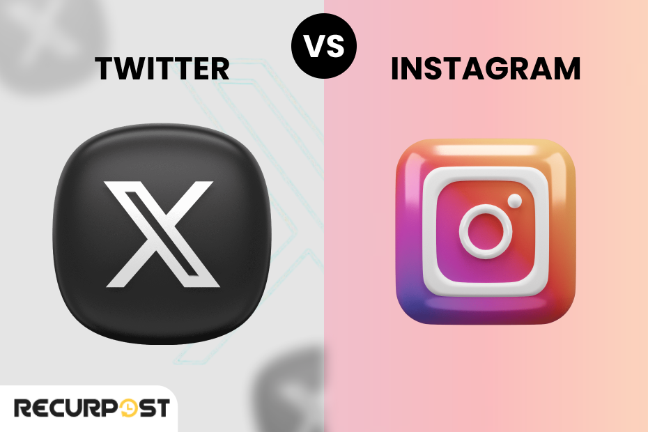 Twitter vs. Instagram