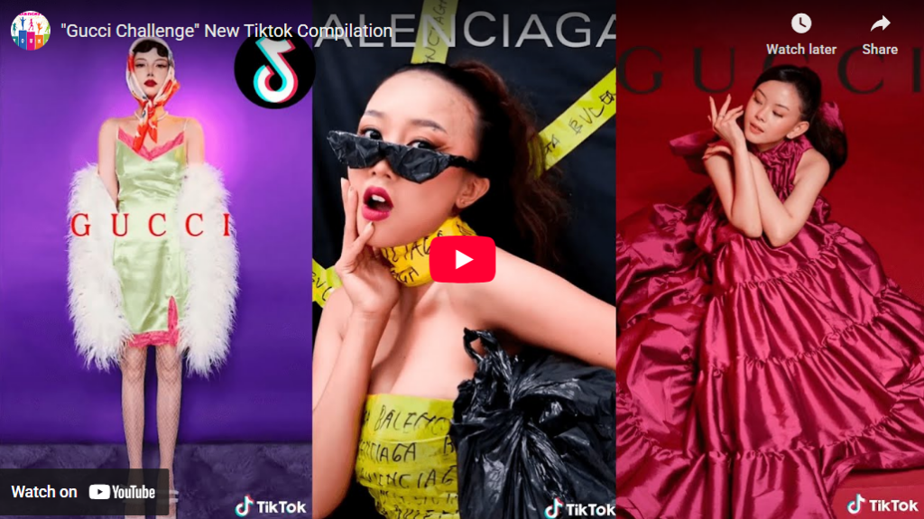 Gucci Challenge on tiktok