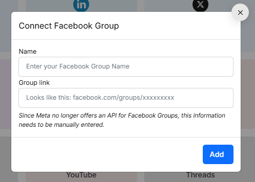Connect Facebook Group