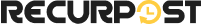 RecurPost Black Logo