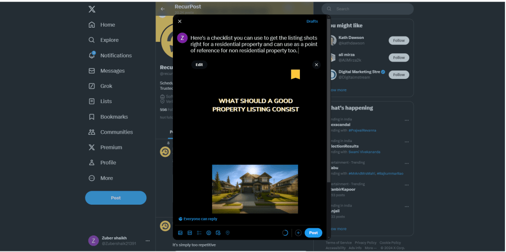 How to Post a Video on Twitter via the web