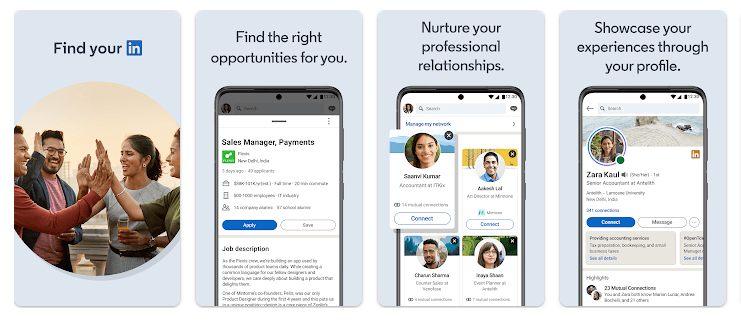 LinkedIn professional network with 310 million MAU