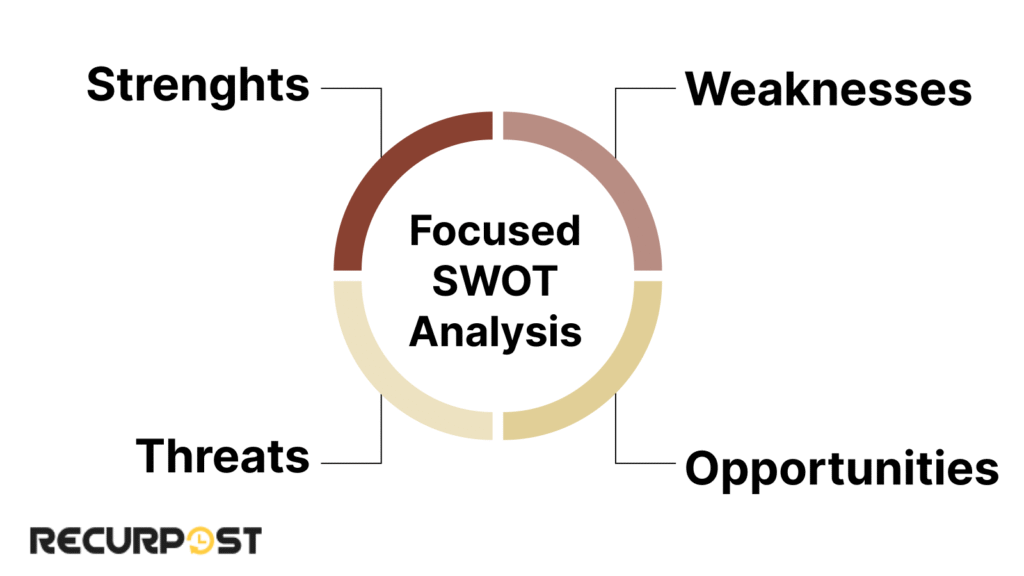 Perform a focused SWOT Analysis