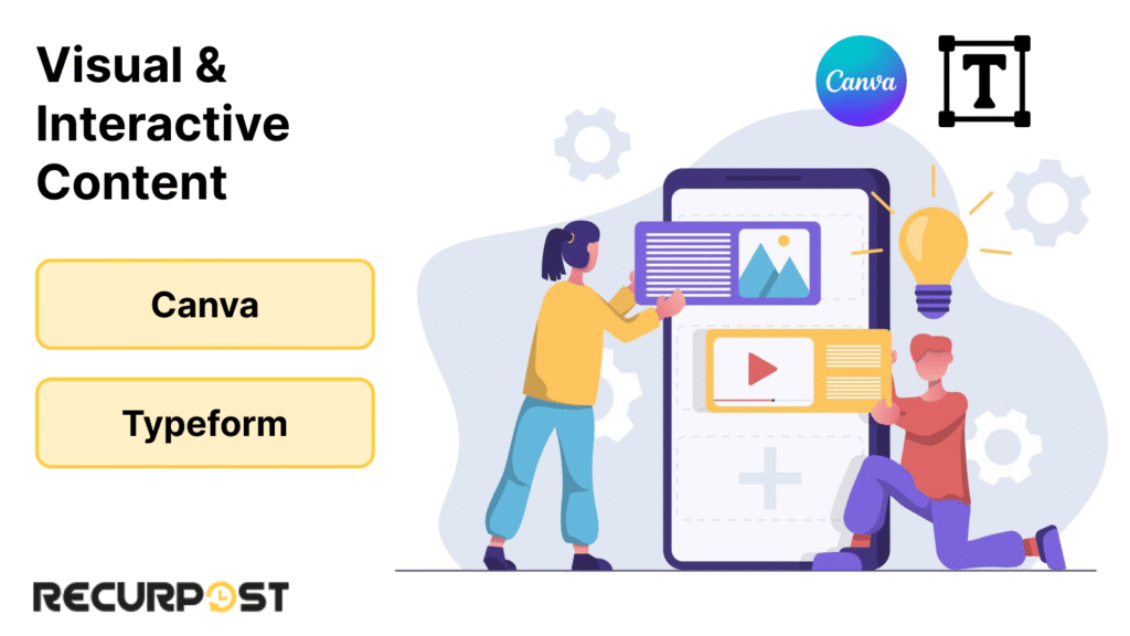 visual and interactive content
