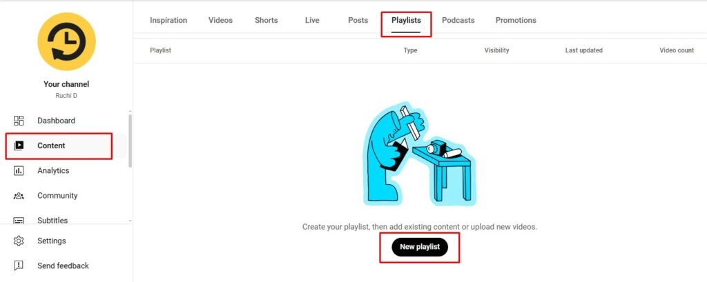 Manage Content in YouTube Studio - Organizing Playlists and Series