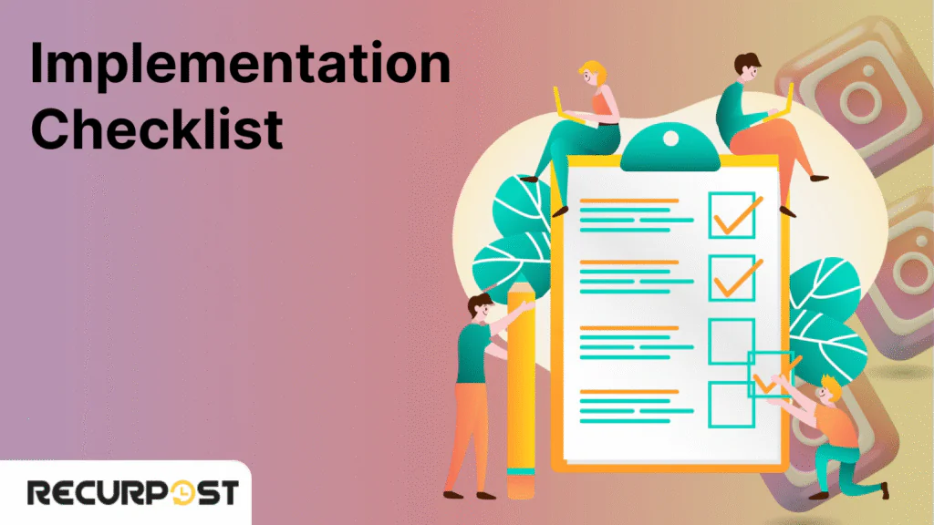 Implementation Checklist.