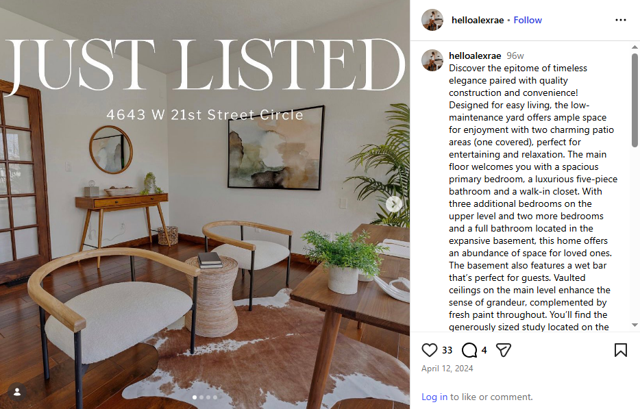 Modern Home Showcase for Real Estate Marketing