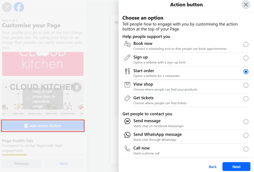 Add an Action Button