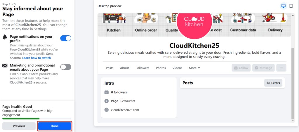 Configure Notification Settings
