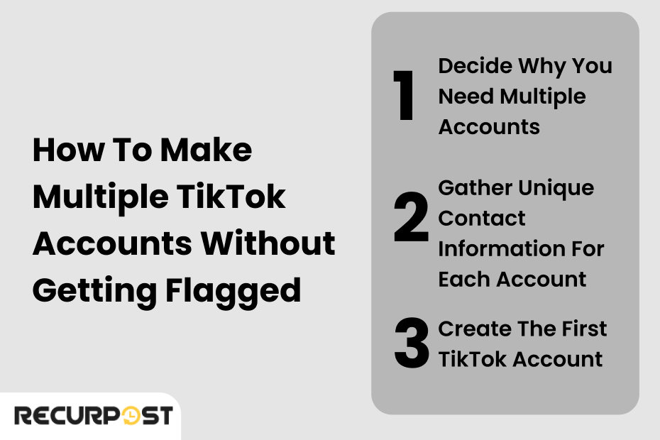 How to Make Multiple TikTok Accounts Without Getting Flagged