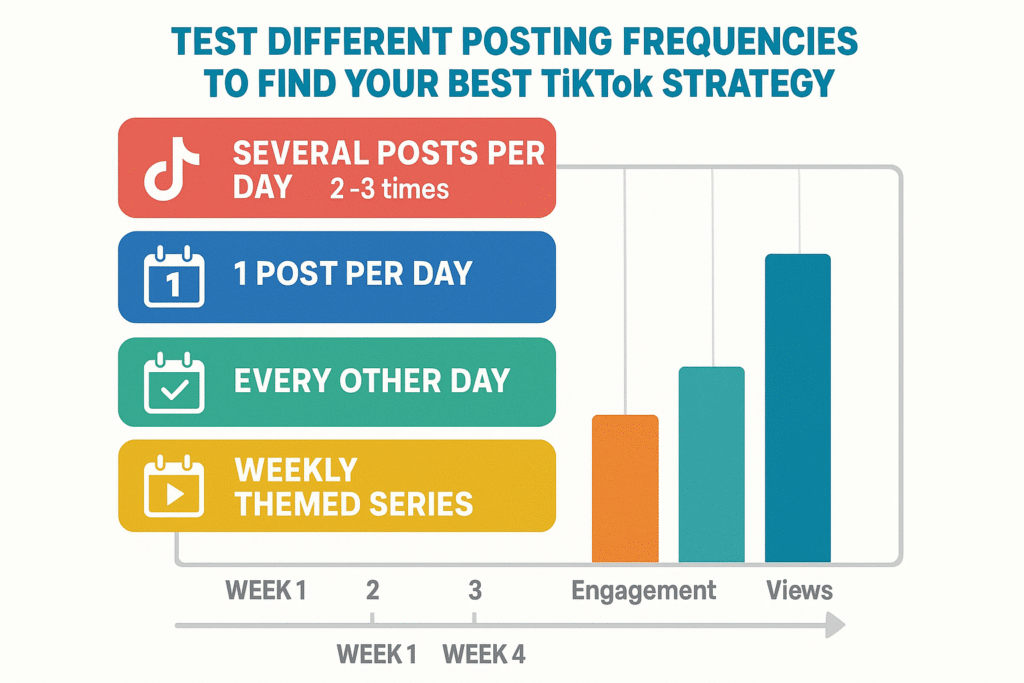 How to do AB tests on posting frequency