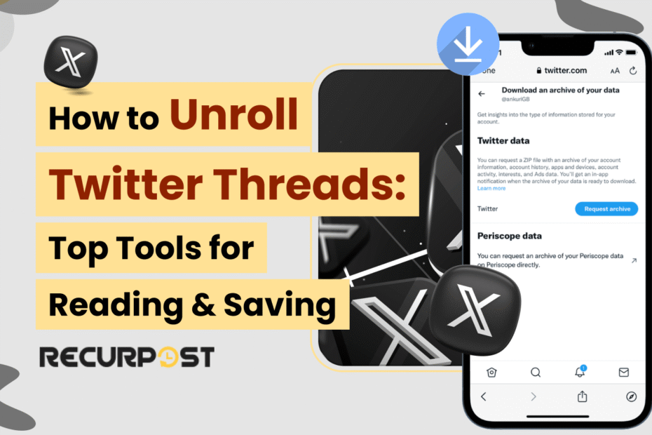 How to Unroll Twitter Threads