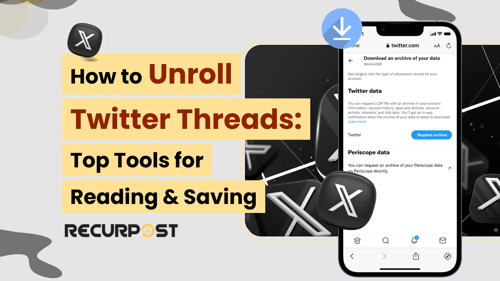 How to Unroll Twitter Threads