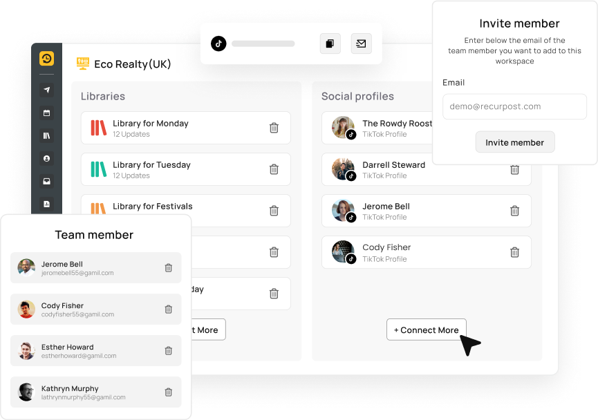 TikTok Scheduler for agencies and content teams
