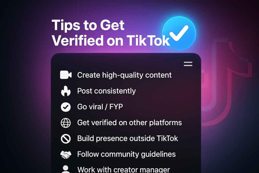 Tips to Get Verified on TikTok