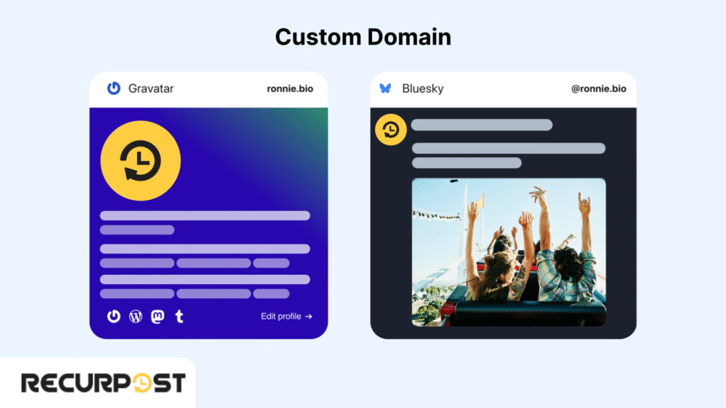 Custom domain on Bluesky 