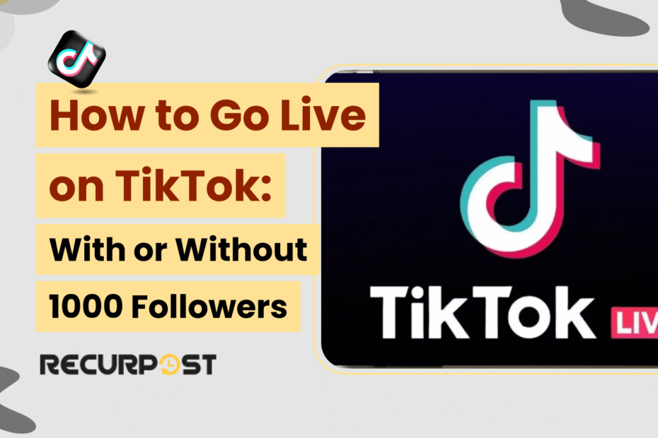How to Go Live on TikTok