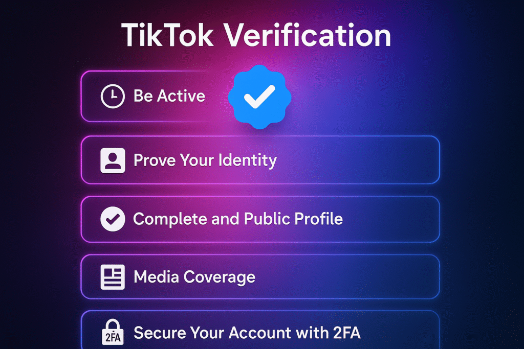 How to Get Verified on TikTok_Official Requirements