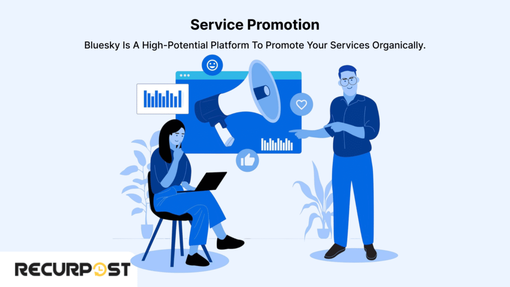 Promote your services organically on Bluesky