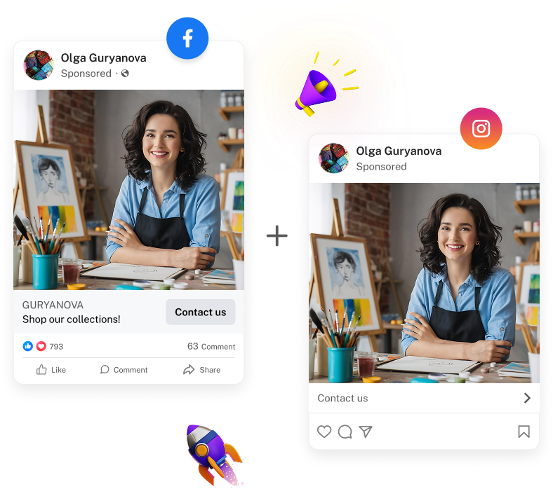 Manage Facebook & Instagram at one place