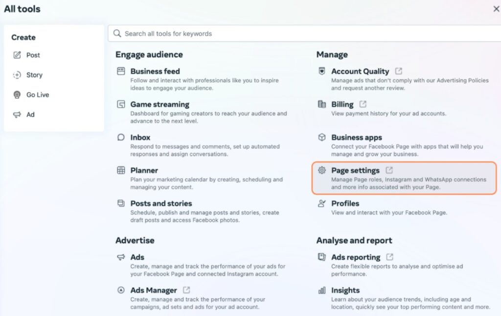 Meta role permission