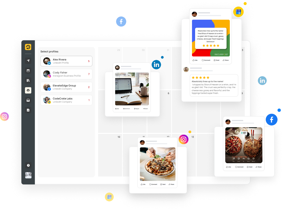 Bring All Your Social Accounts Together​