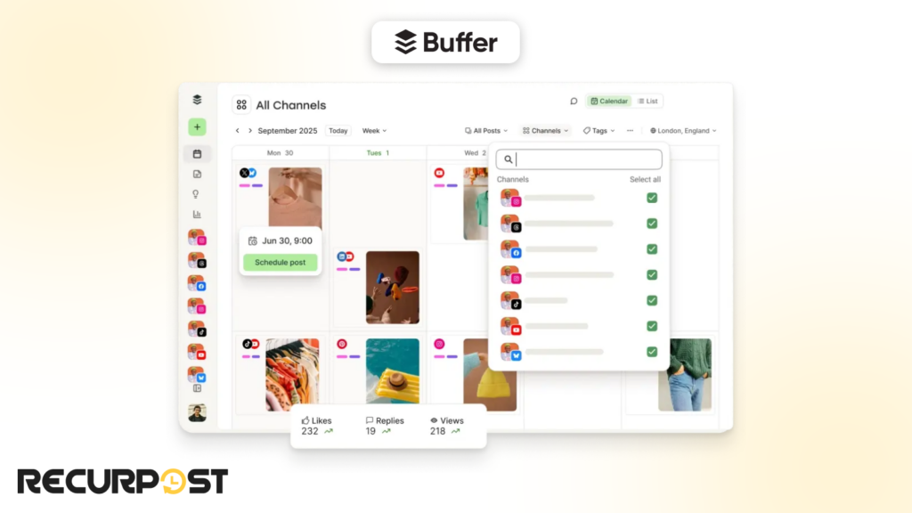 Buffer - Social Media Management Tool
