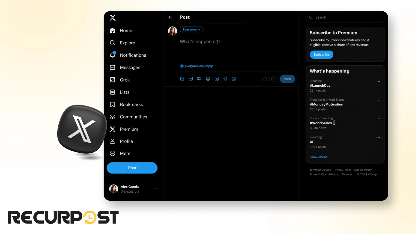 How to Post on X (Twitter) from Web