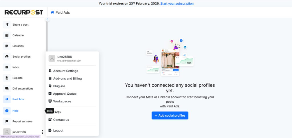 recurpost-customer-support